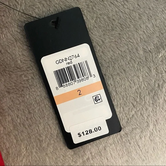 Red Midi Dress from GUESS - Picture 4 of 6